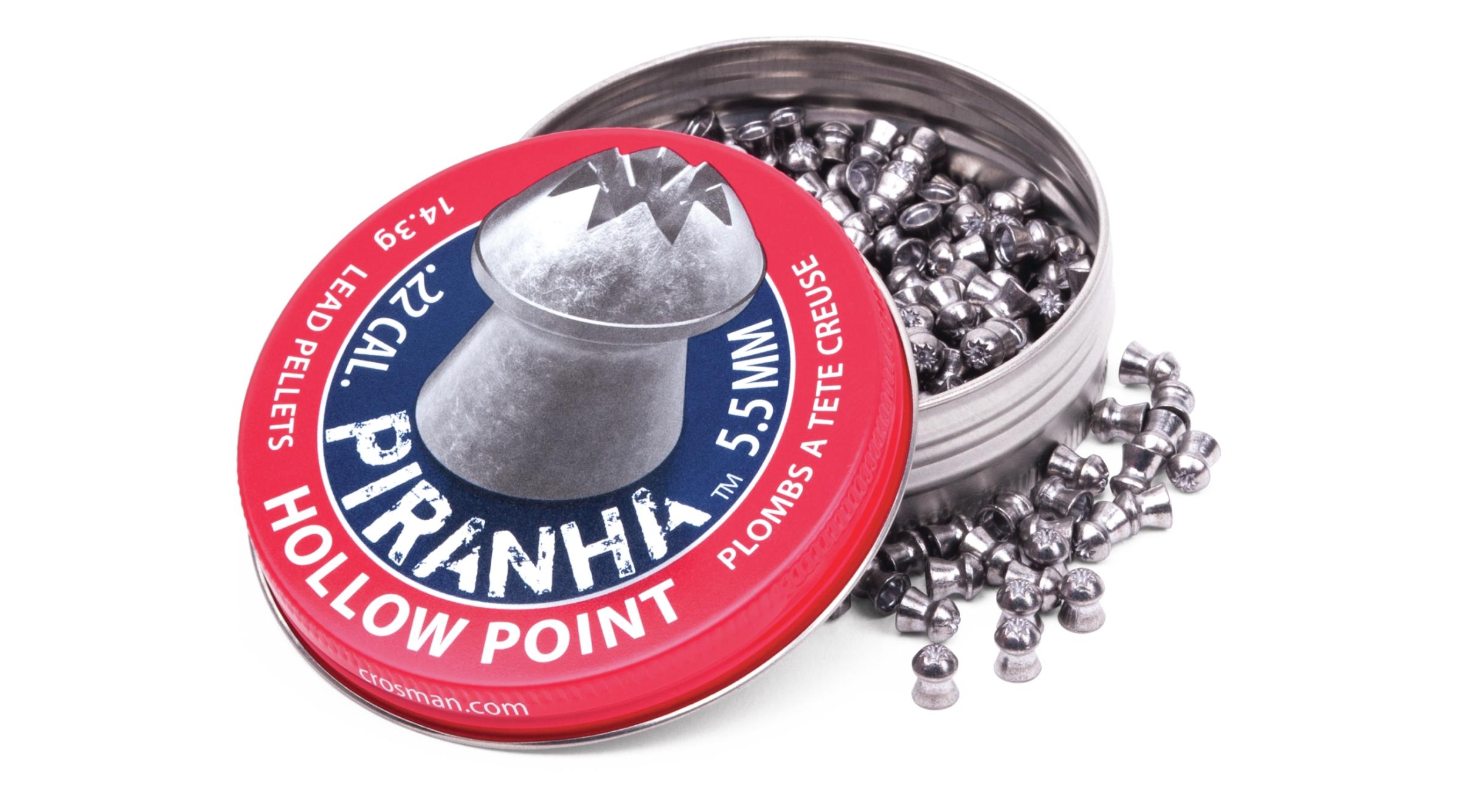 CROSMAN CORP Piranha Pellet.22 Caliber 14.30 Grain 400 Count