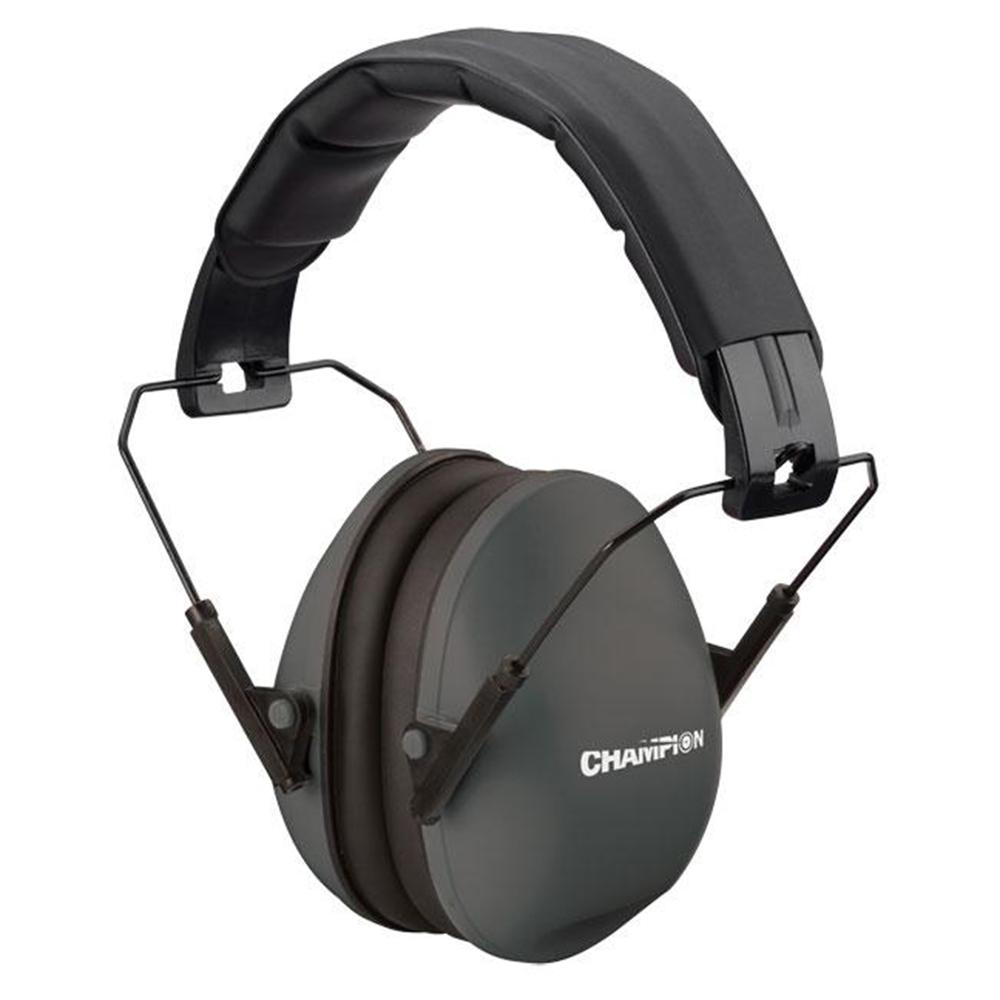 Champion Shooting Ear Muff Slim Black Earmuff