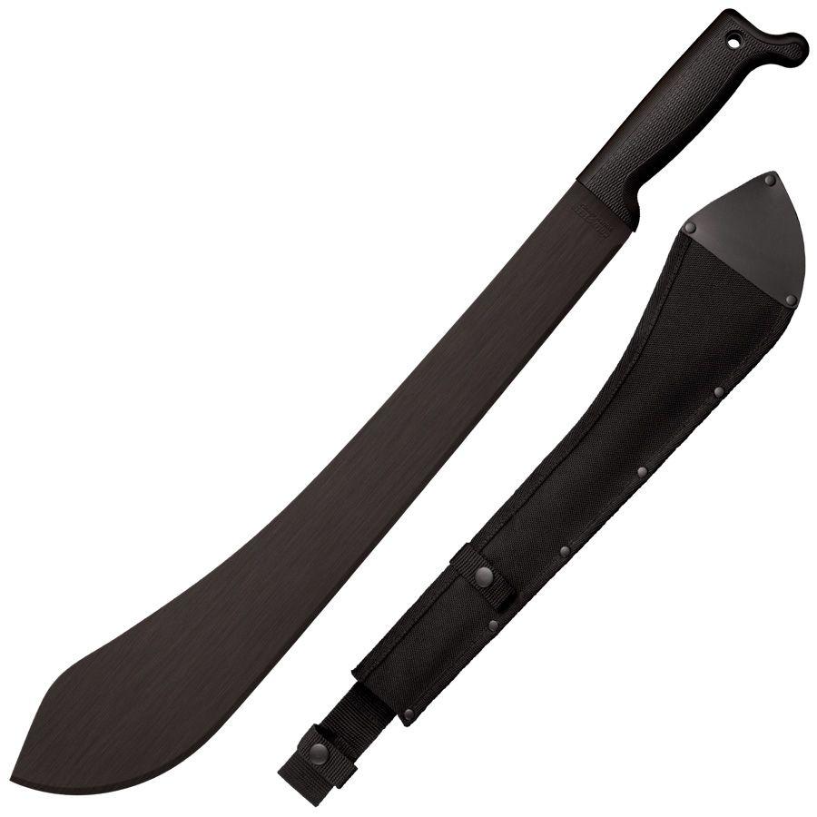 Cold Steel Cold Bolo Machete Fixed Blade - 18" Blade Black