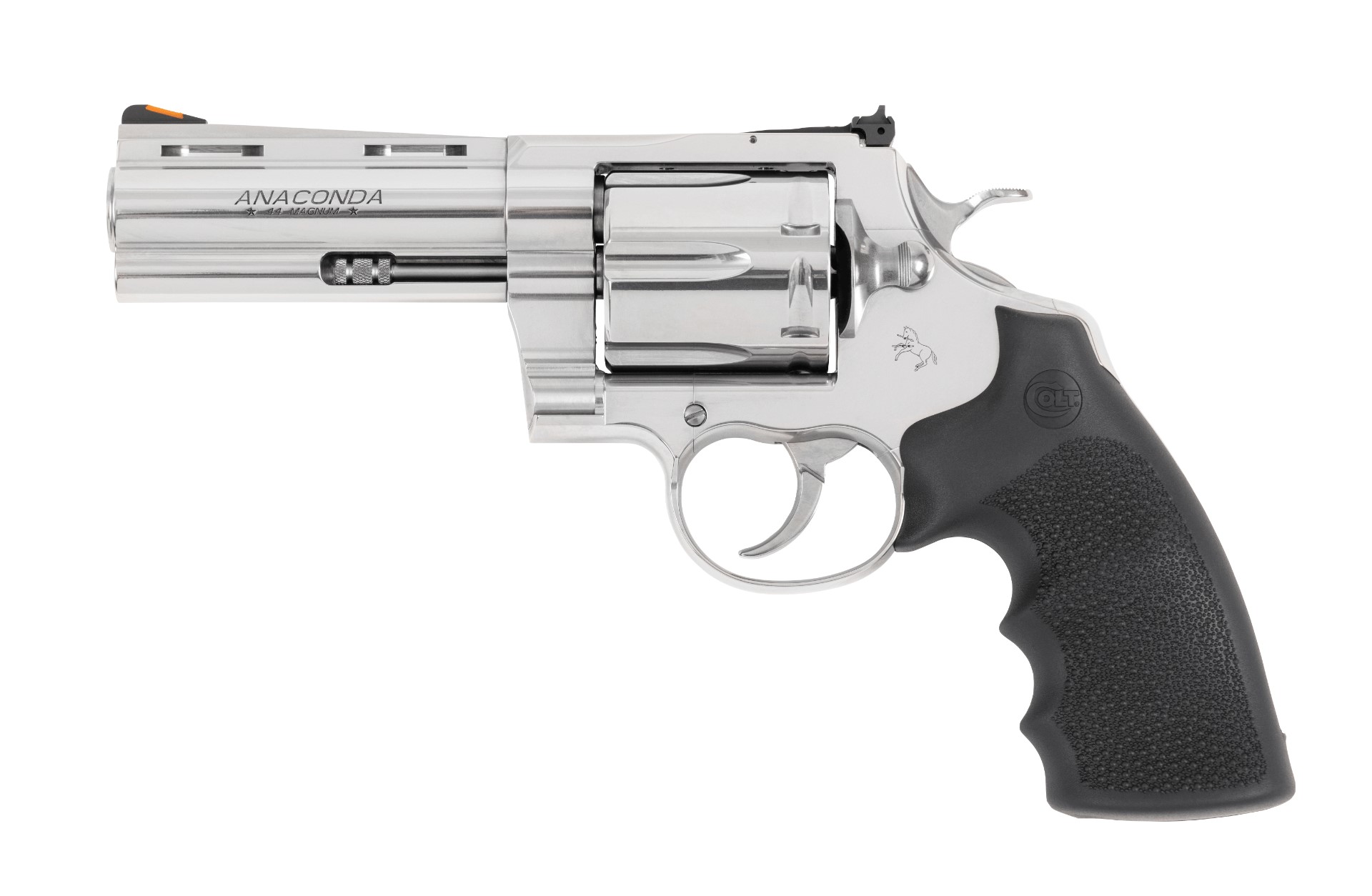 Colt Anaconda Handgun .44 Rem Magazine 6rd Capacity 4.25" Barrel Stainless Frame