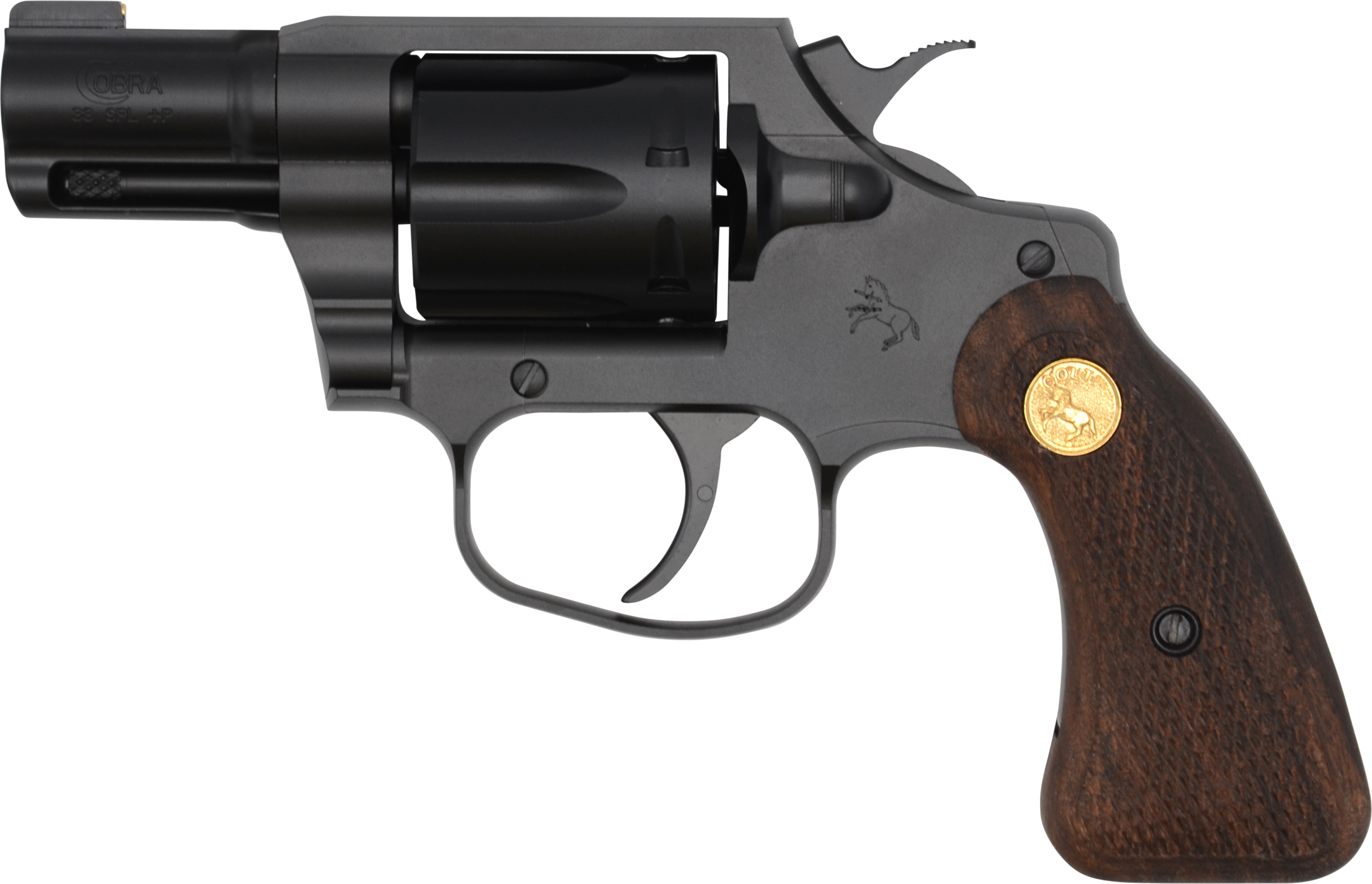 Colt Night Cobra Handgun .38 Spl(+P) 6rd Capacity 2" Barrel Wood Grip