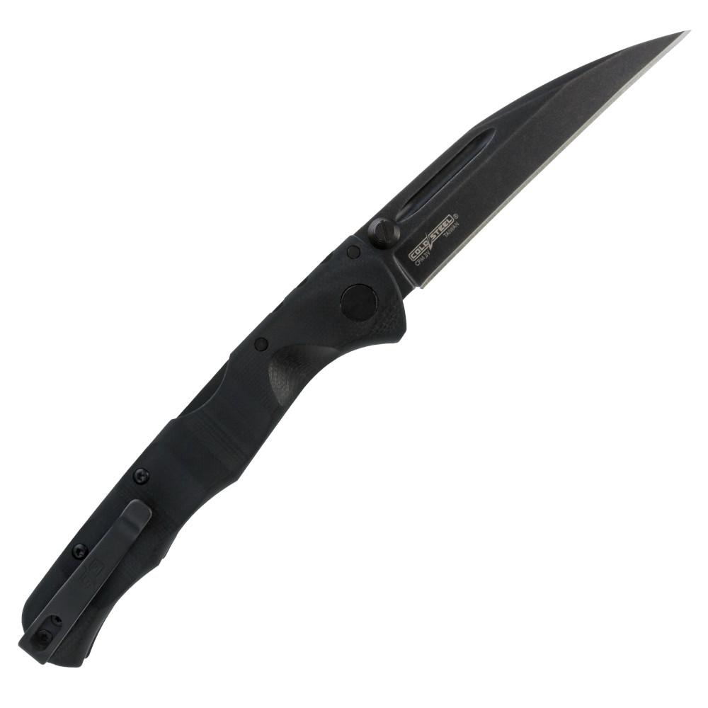 Cold Steel Cold Frenzy Ii 3.5' Sheepsfoot Blade 3V Steel G10 Handle Blackout