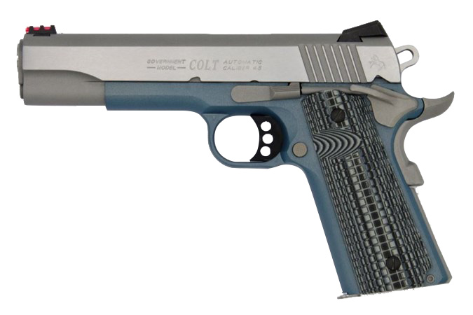 Colt Comp Ser70 9mm Stainless/bl Tit 9+1 Semi-Auto Pistol