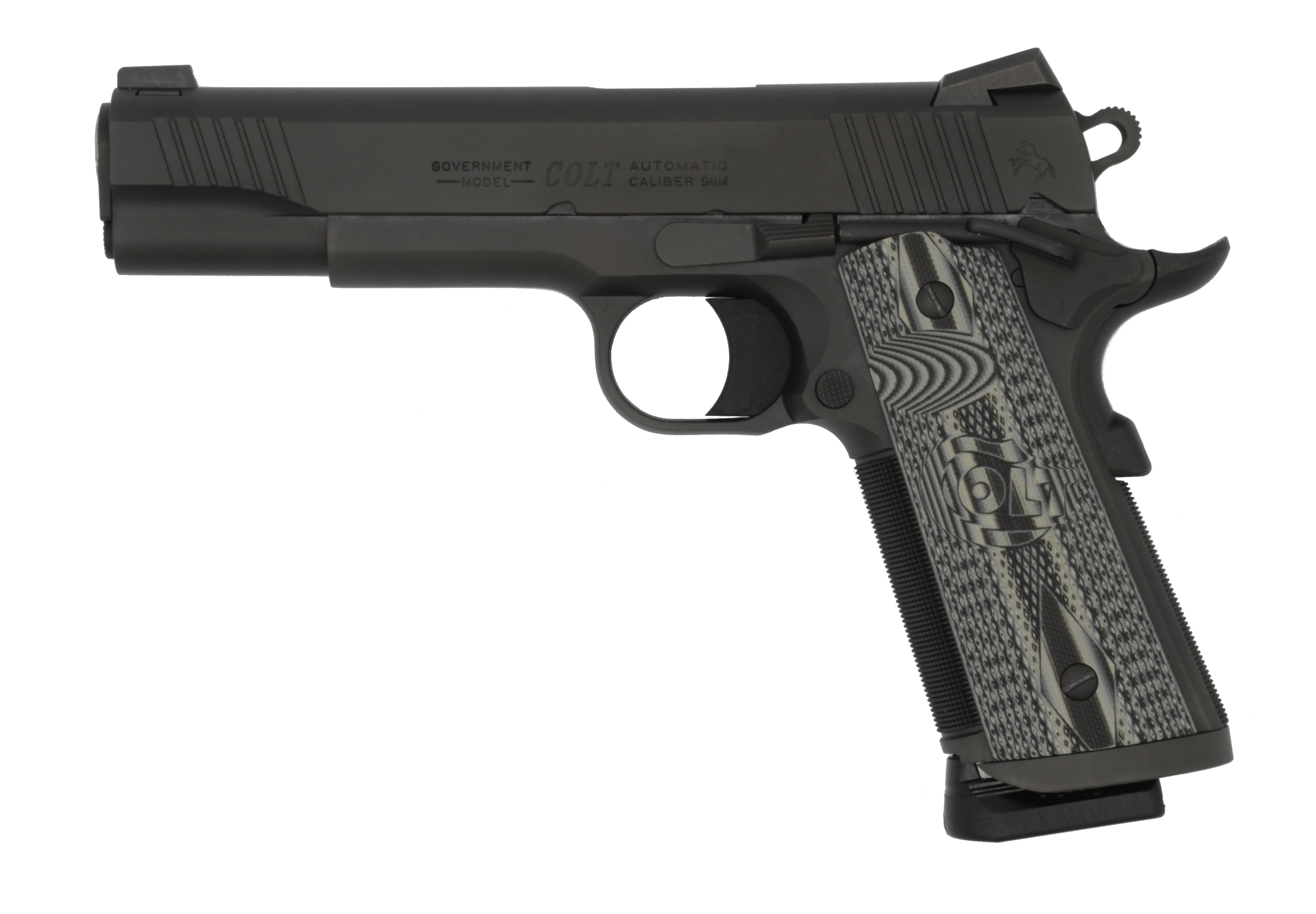 Colt Combat Unit 9mm Black 5" Ns Semi-Auto Pistol