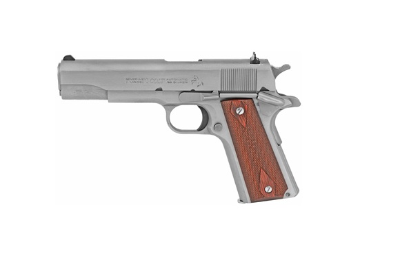 Colt Government 38SUPER Stainless 5" Semi-Auto Pistol