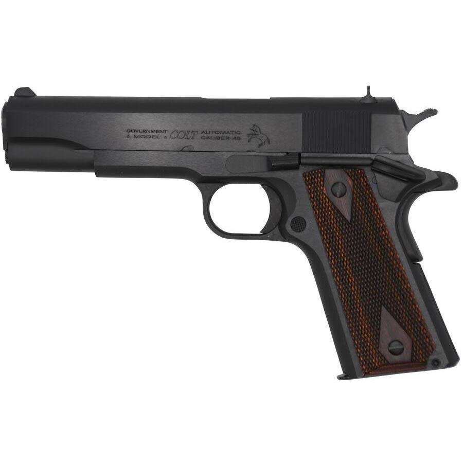 Colt Government Model Handgun .45 Auto 7rd Magazine 5" Barrel Blued Finish Colt Government Model Handgun .45 Auto 7rd Magazine 5" Barrel Blued Finish