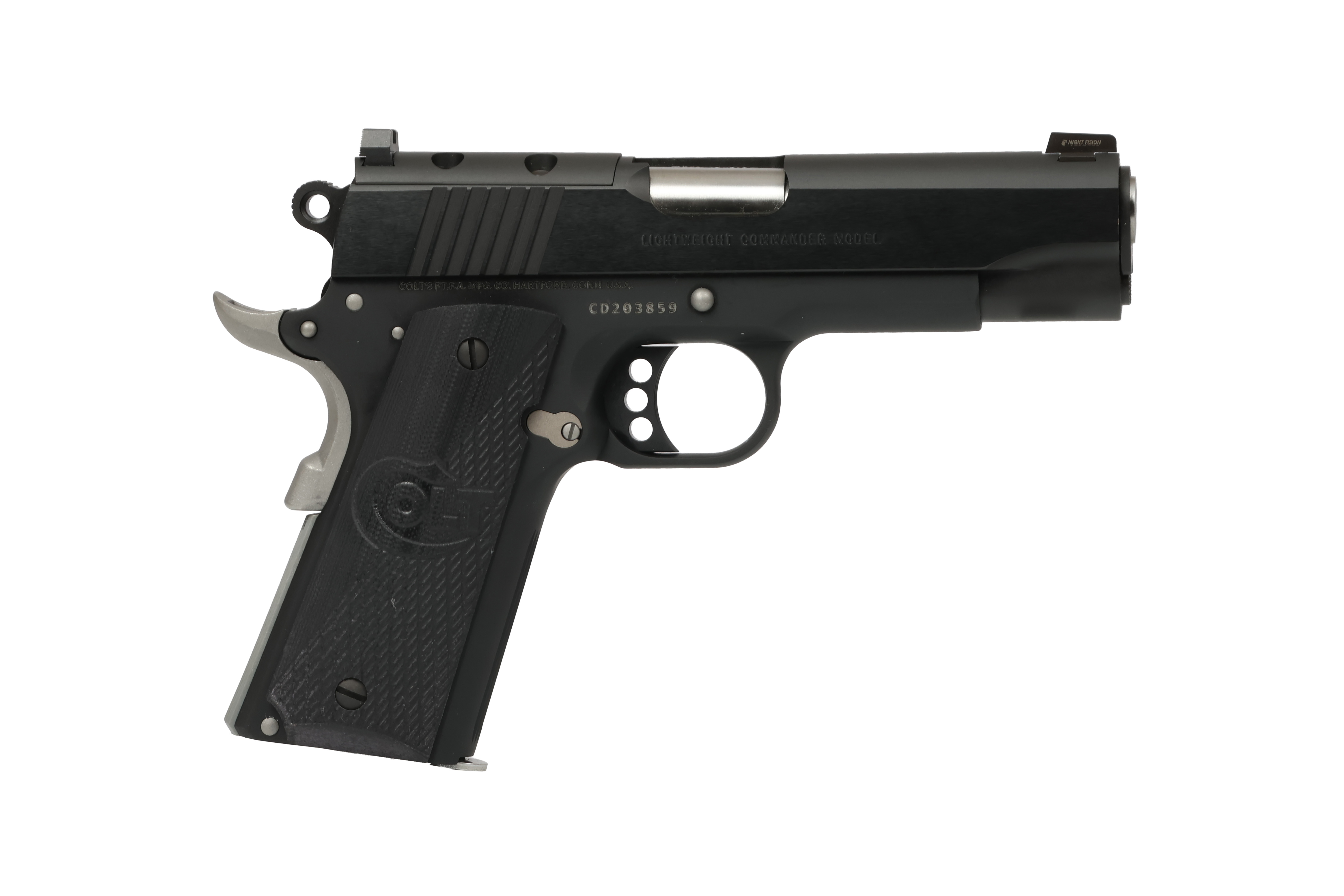 Colt Night Commander 45ACP Black Or Semi-Auto Pistol