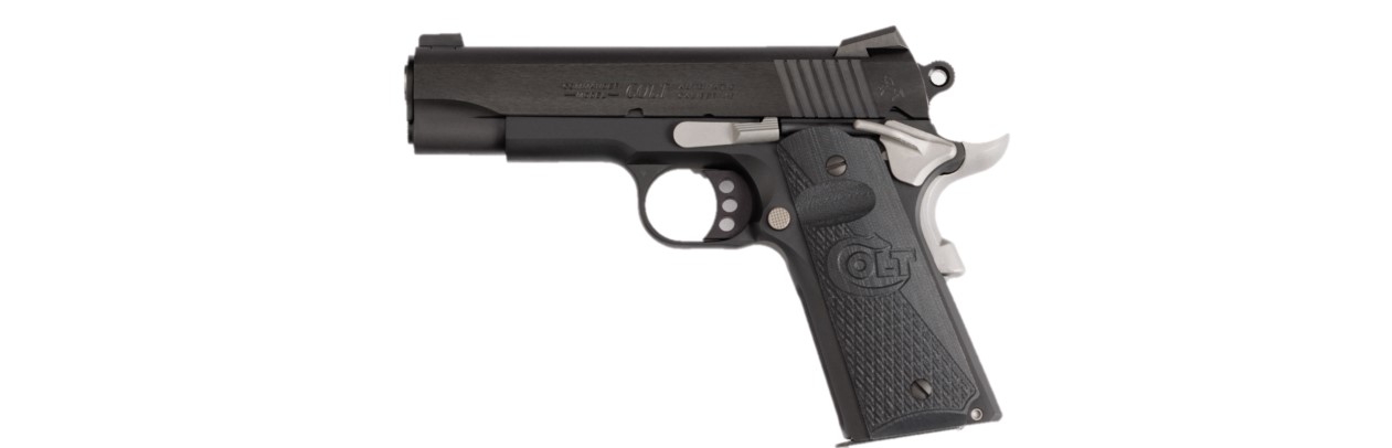 Colt Night Commander 45ACP 4.25" Barrel Black Cerakote Aluminum Frame/Blued