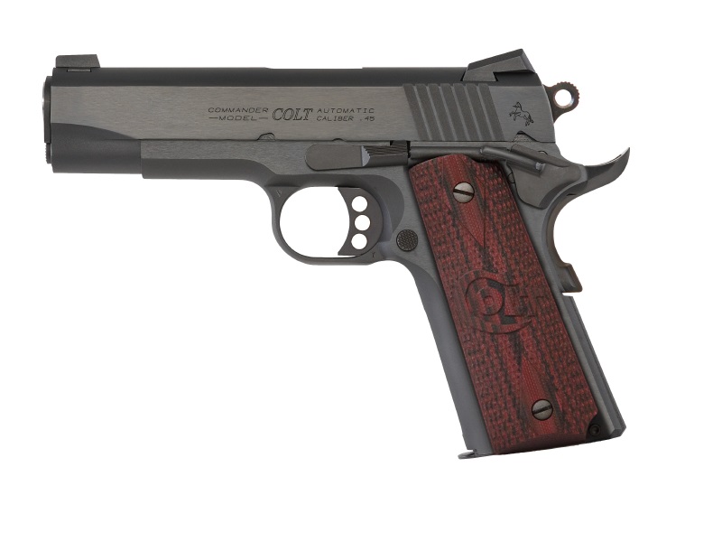 Colt Combat Commander Handgun .45 Auto 8rd Magazine 4.25" Barrel Blued Finish