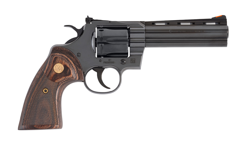 Colt Python Blued Handgun .357 Magazine 6rd Capacity 5" Barrel
