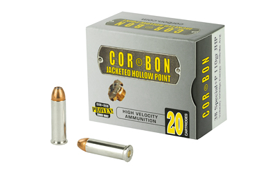 Corbon Ammo Corbon 38SPL+P 110GR Jhp 20/500 Hollow Point