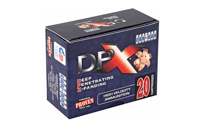 Corbon Handgun Ammunition 9mm Luger (+P) 115 gr DPX 1275 fps 20/ct Corbon Handgun Ammunition 9mm Luger (+P) 115 gr DPX 1275 fps 20/ct