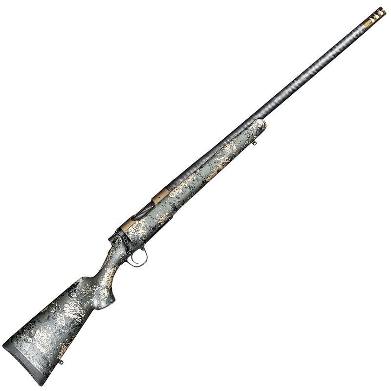 Christensen Arms Christensen Ridgeline FFT Rifle 300 WSM 3/rd 20" Barrel Green with Black and Tan Webbing