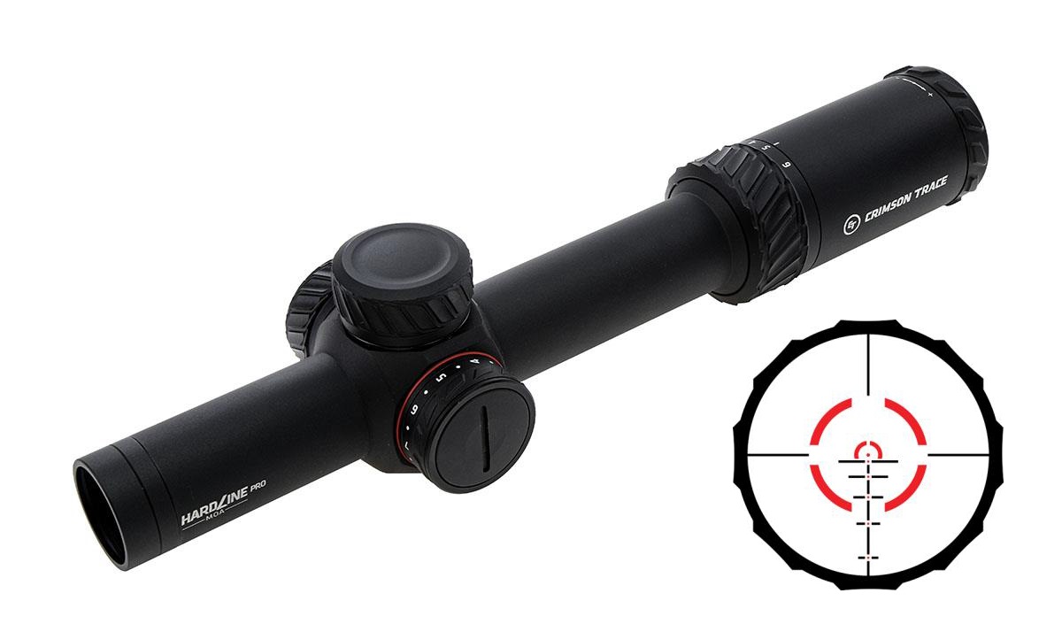 Crimson Trace Crimson Hardline Pro 1-6x24 30mm Comp# Accessory-Scopes