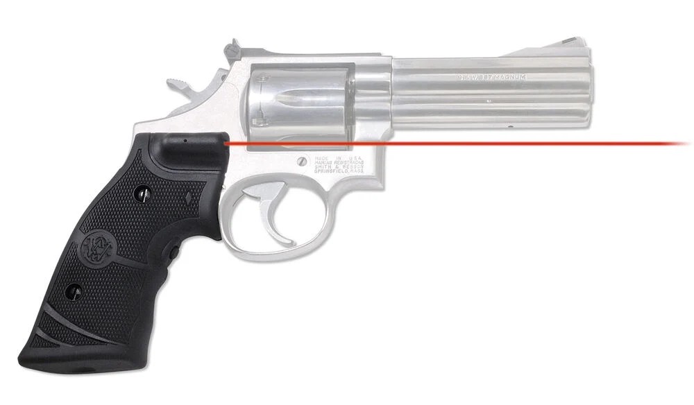 Crimson Trace Crimson Revolver Lasergrip S&W Square Butt K/L-Frames