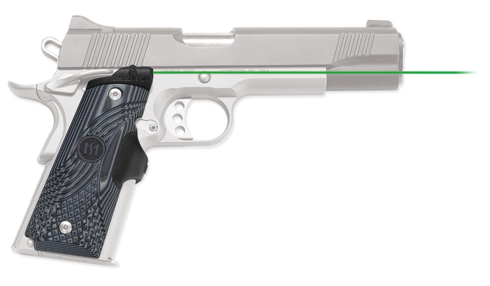 Crimson Trace Crimson Lasergrip 1911 Full Size Black Accessory-Lasers and Sights