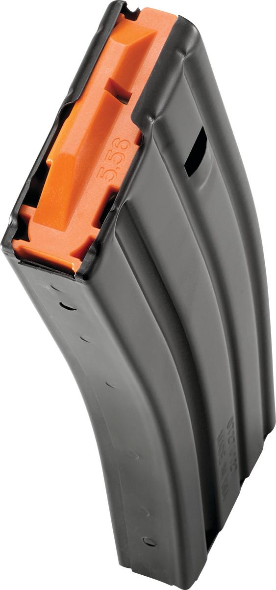 C Products Defense Inc. DuraMag 5.56/300blk Stainless 30rd Org/Black magazine