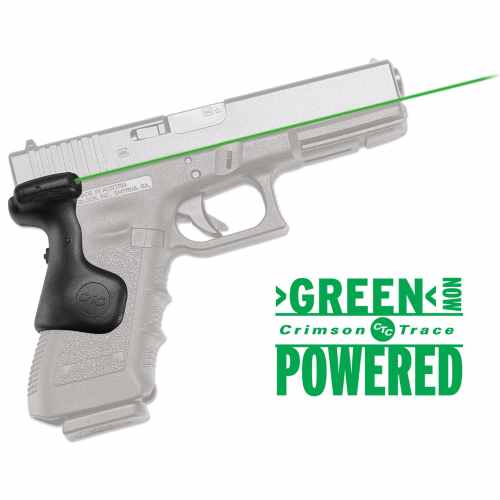 Crimson Trace Crimson Lasergrip Glock G3 17/22 Green Accessory-Lasers and Sights
