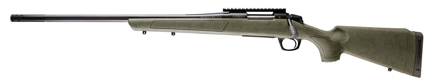 CVA CASCADE XT 65CM Black/OD Green 22" Left Hand