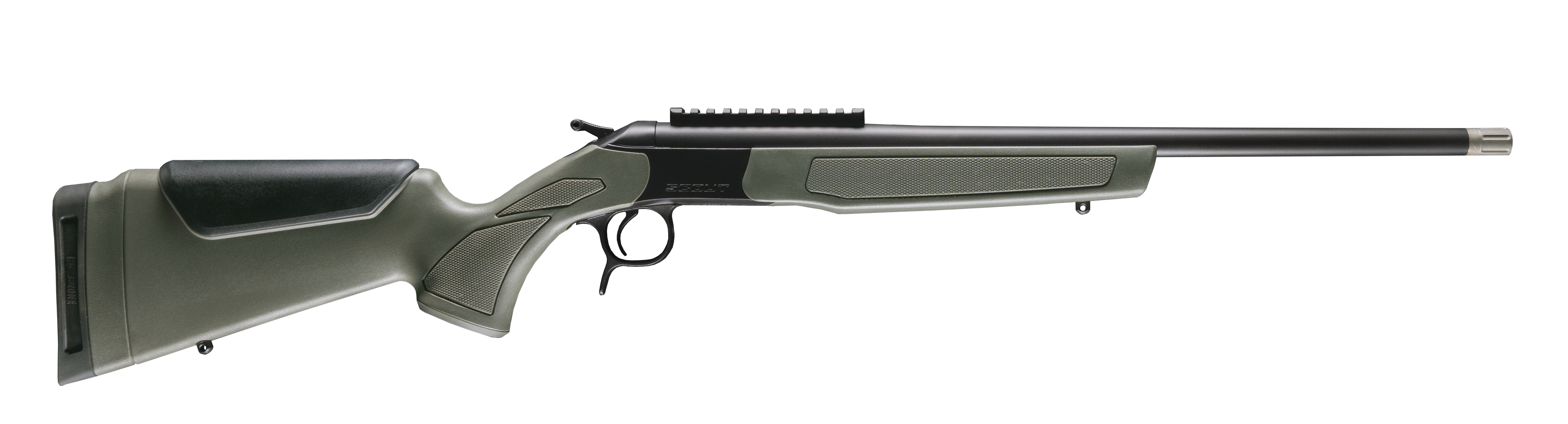 CVA Scout Spur 28ga Bl/od Green 22" Rifle