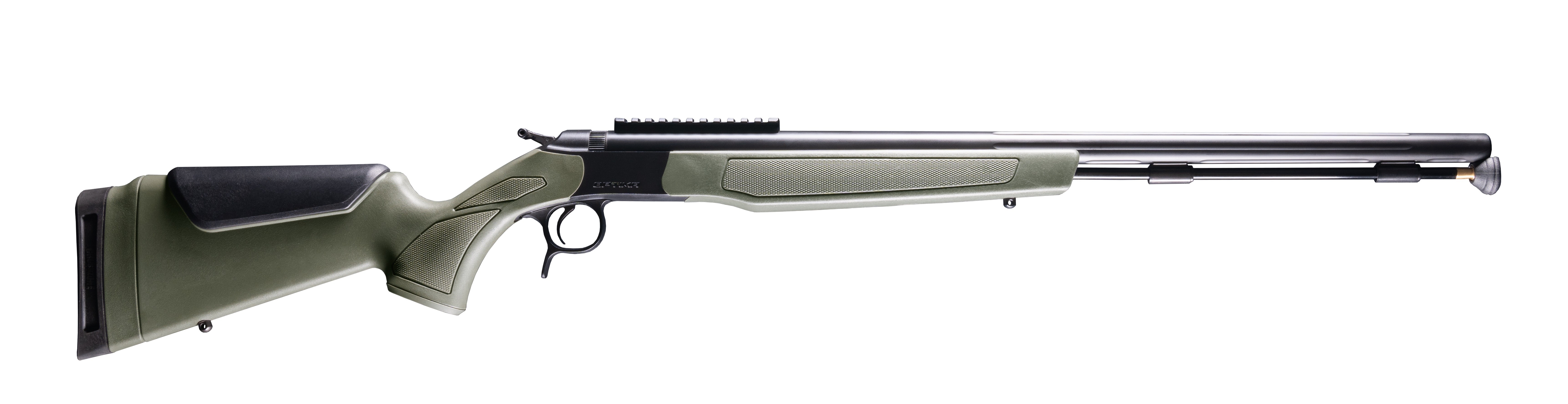 CVA Optima .50cal Black/od Green Rail Muzzleloader