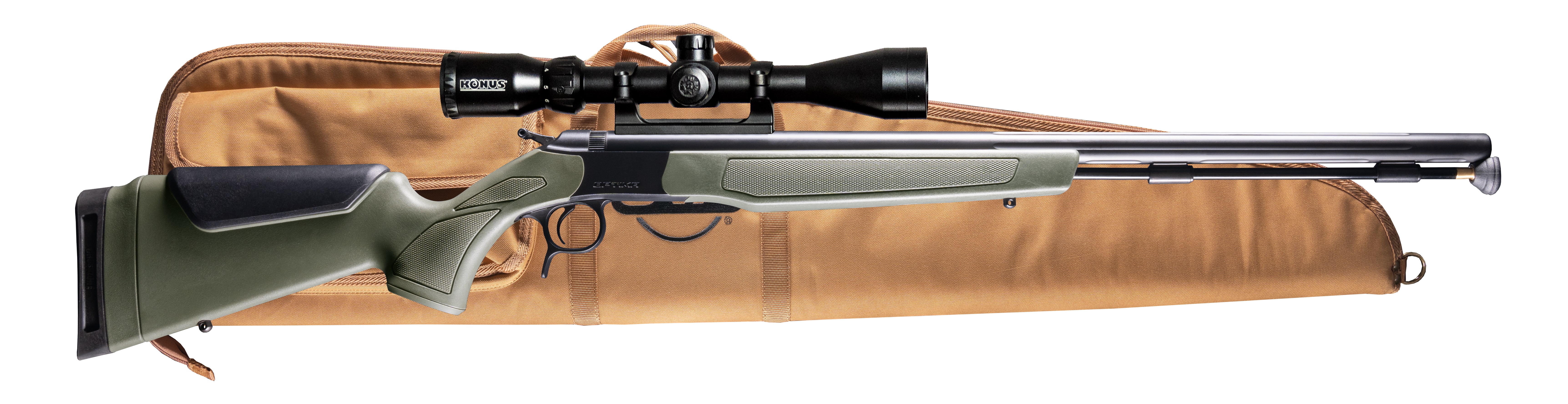 CVA Optima .50cal Black/od Green Pkg Muzzleloader