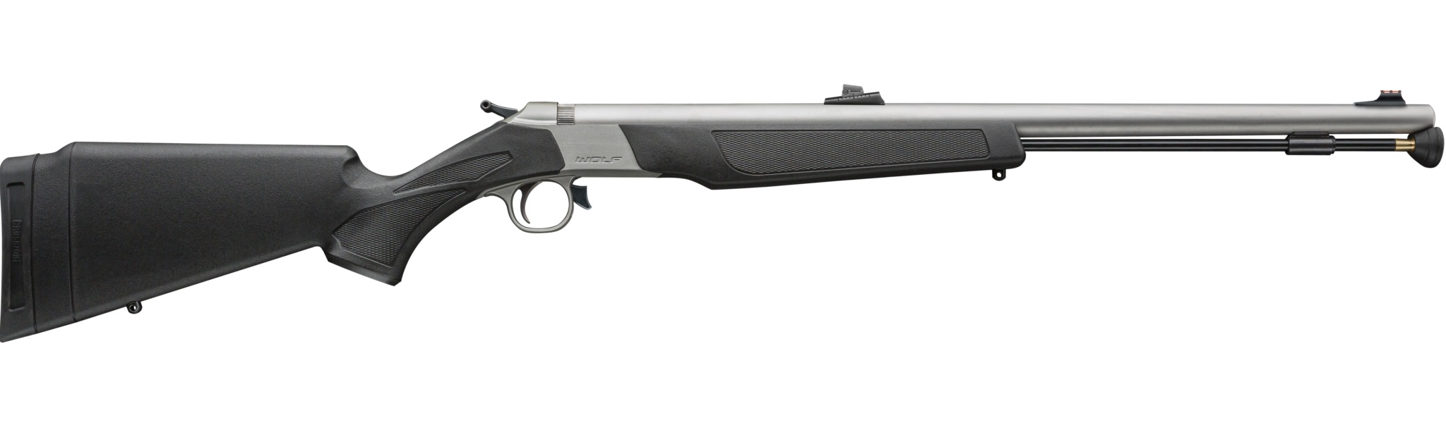 CVA WOLF V2 .50CAL Stainless/Black FOS Muzzleloader