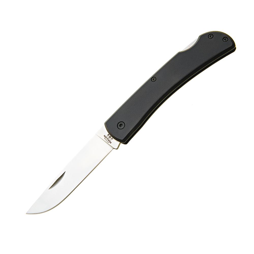 Bear & Son Cutlery Bear & Son Large Locking Farmhand Folding Knife 3-5/8" Drop Point Blade Black with