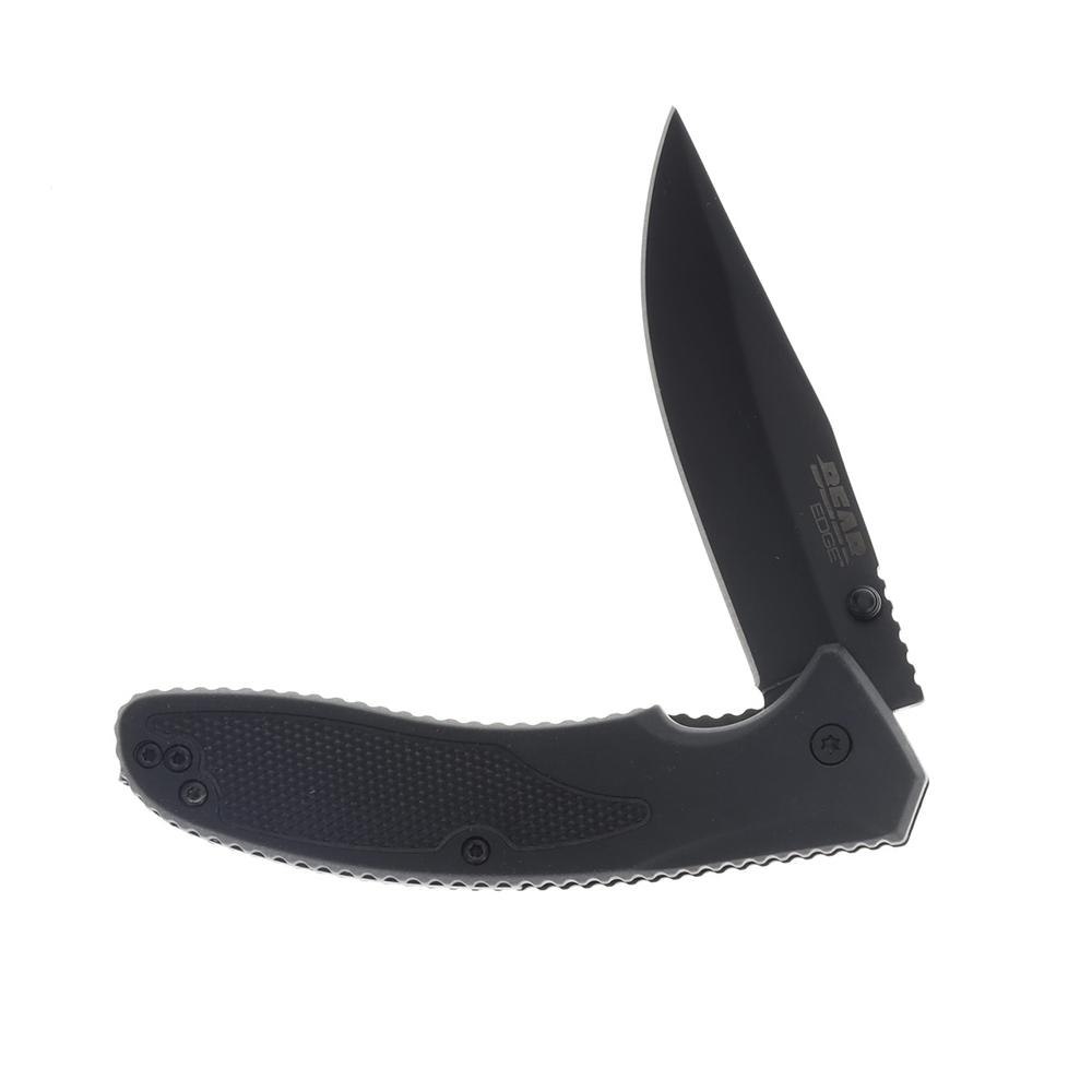 Bear & Son Cutlery Bear & Son Sideliner Folding Knife 3-1/2" Clip Point Blade Black