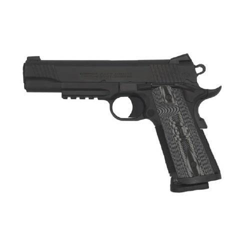 Colt Manufacturing Colt CCU Rail Handgun .45 ACP 8rd Magazine 5" Barrel Matte Black DLC Finish
