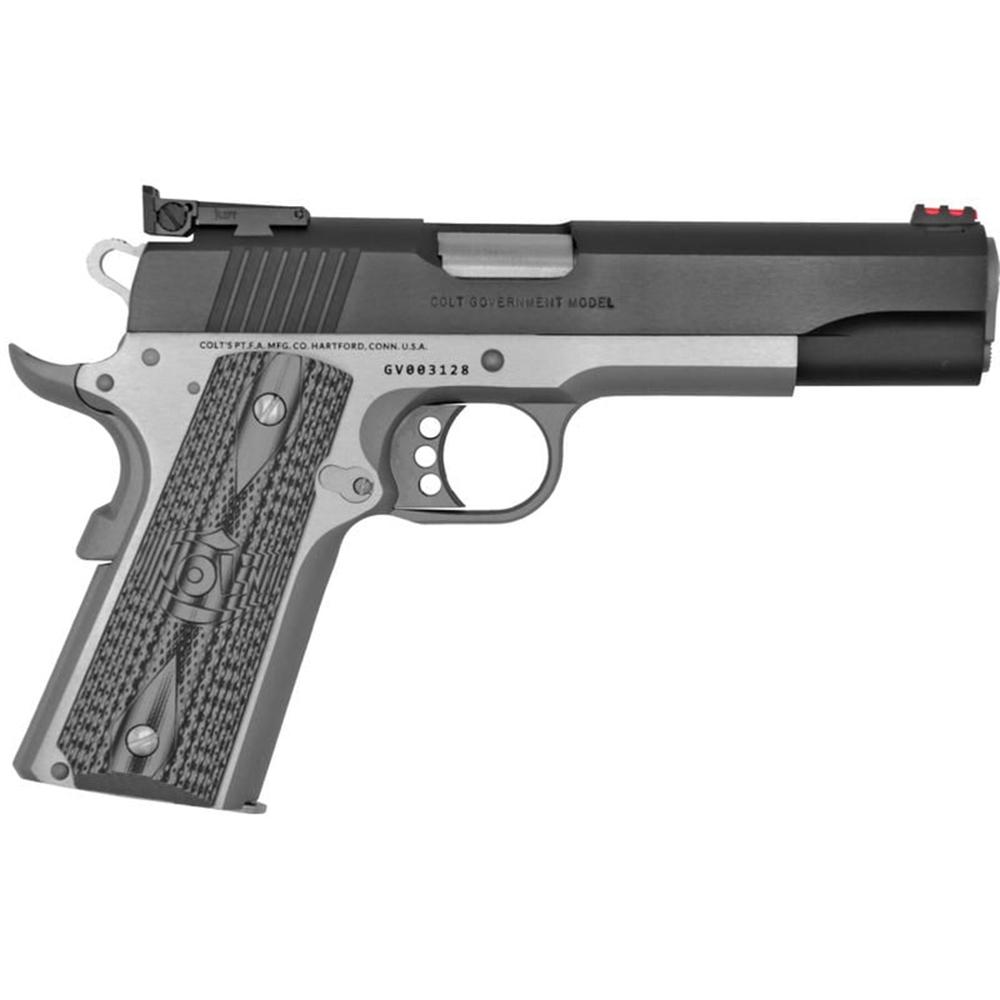 Colt Manufacturing Colt Gold Cup Lite 1911 Handgun .38 Super 9rd Magazine 5" Barrel Two Tone
