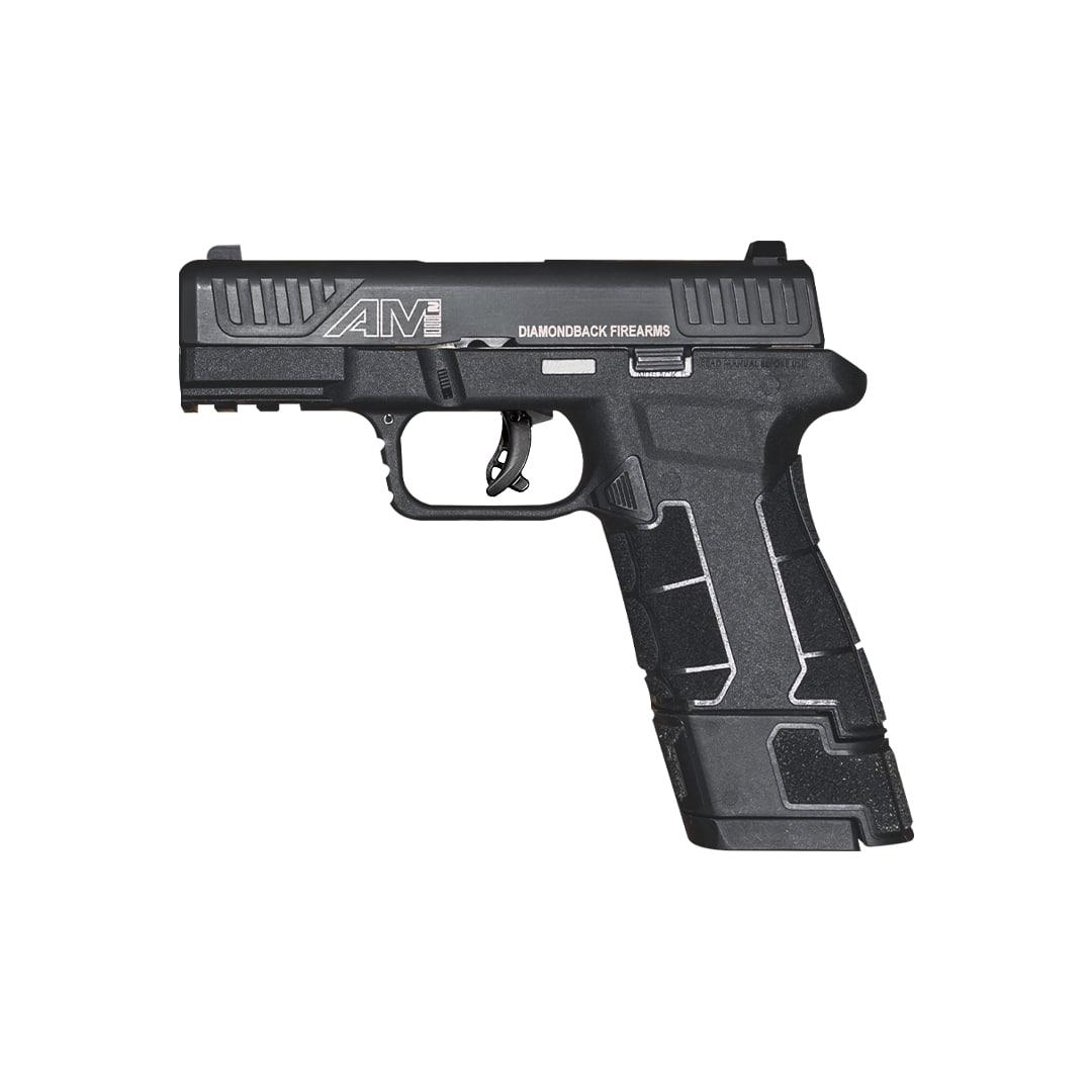 Diamondback DBAM29 Sub-Compact Handgun 9mm Luger 17(1)&12(1)rd Magazines 3.5" Barrel