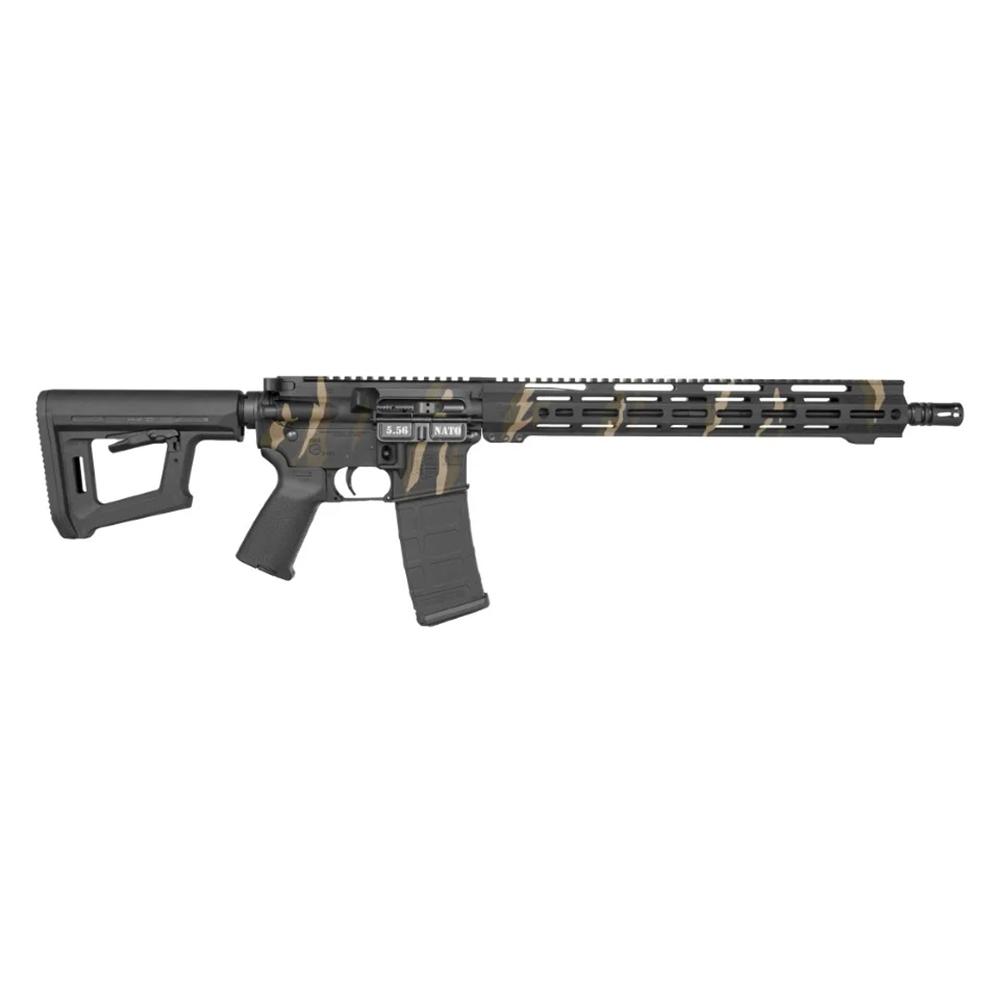 Diamondback DB15 Rifle 5.56 NATO 30rd Magazine 16" 1/2x28 Threaded Barrel Tiger Stripe