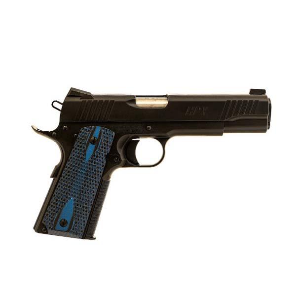 Standard MFG Co LLC Standard Manufacturing 1911 HPX Handgun .45 ACP 8rd Magazine 5" Barrel Blue Grips
