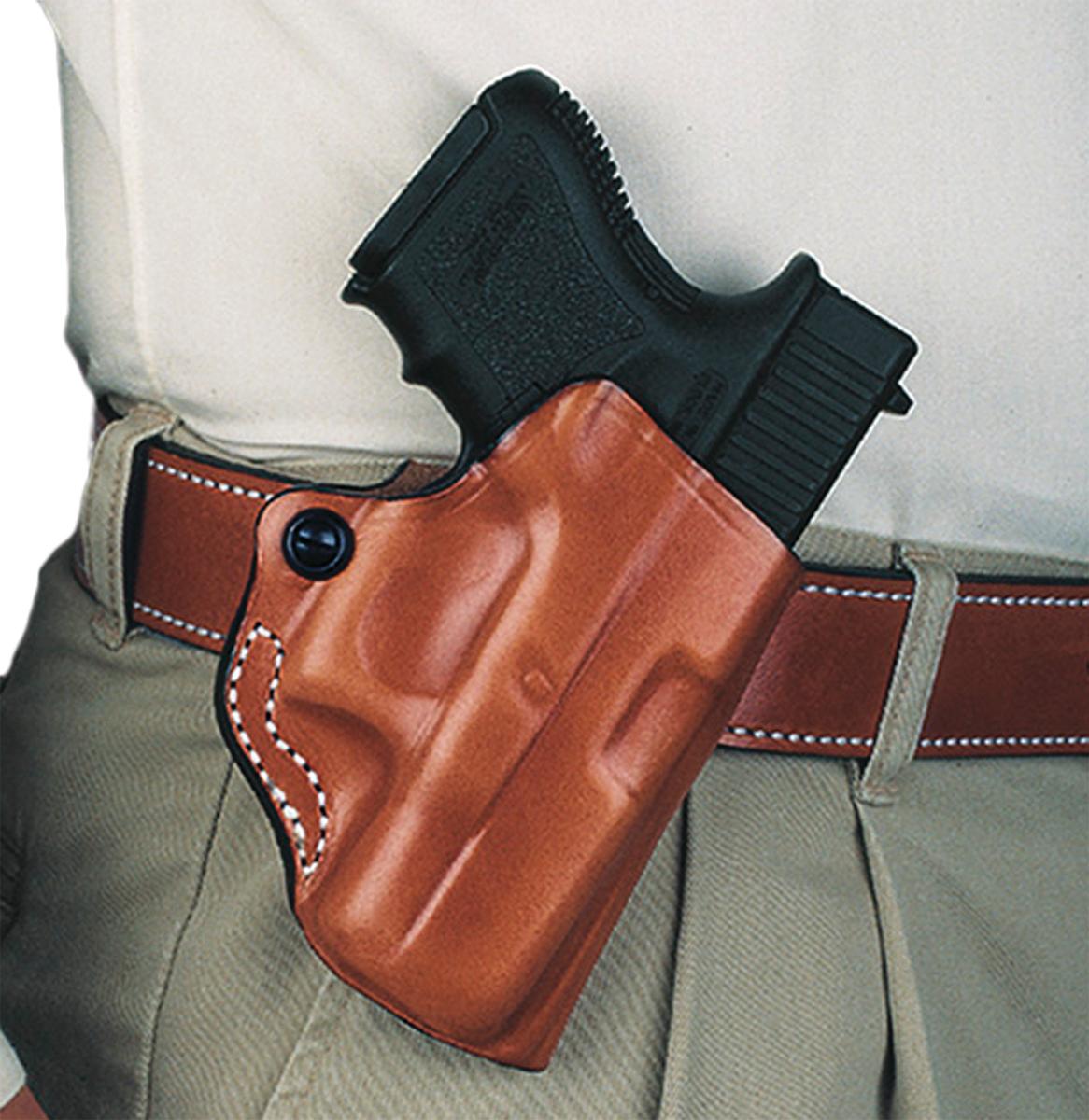 Desantis Leather Goods Co. Desantis Style 019 Mini Scabbard Sig P365 Tan Right Hand