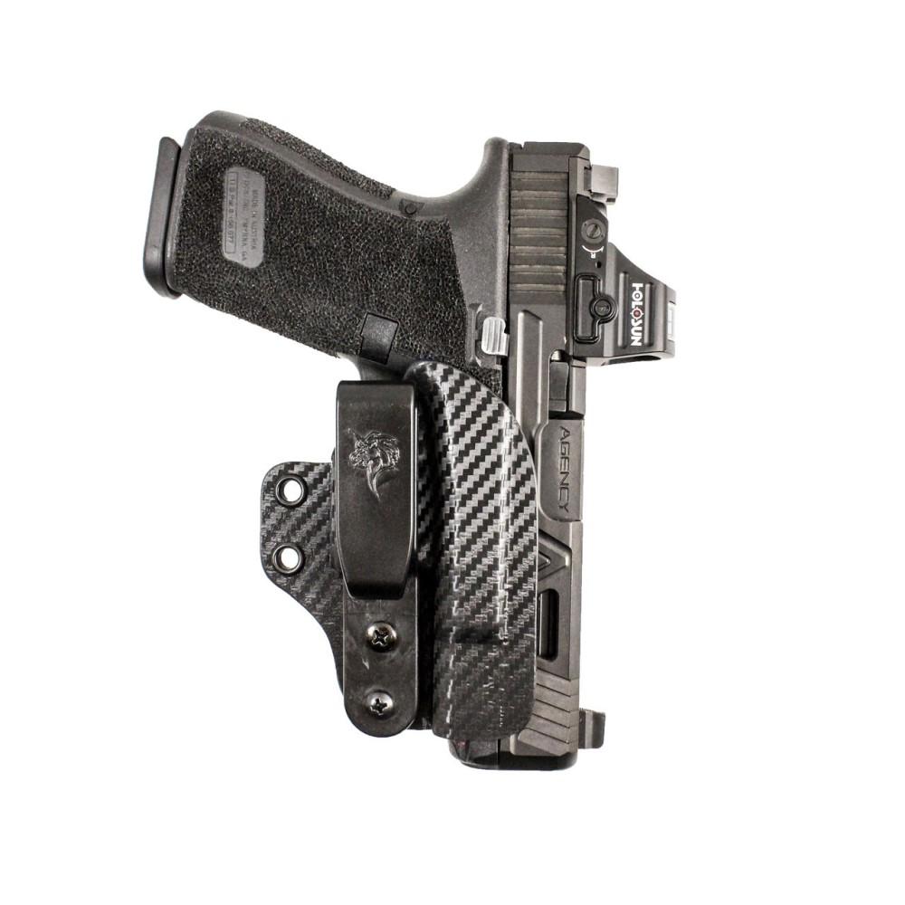 Desantis Leather Goods Co. Desantis Lifeguard IWB Holster for Sig P365 Black Ambi