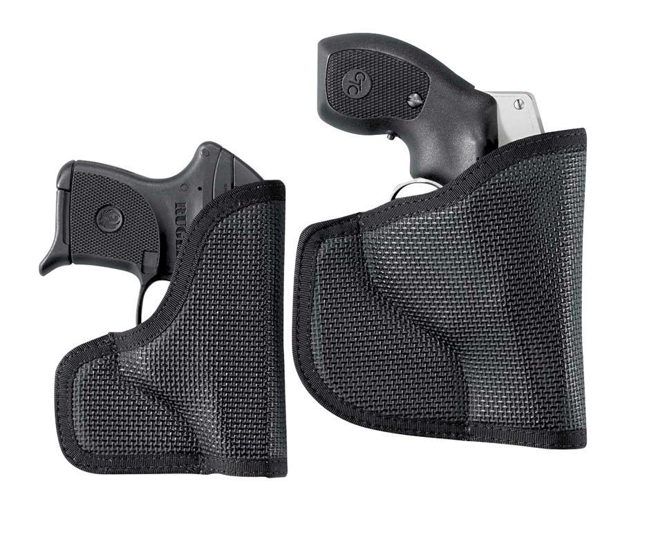 Desantis Leather Goods Co. Desantis Nemesis Pocket Holster for Glock 17 19 22 Black Ambi