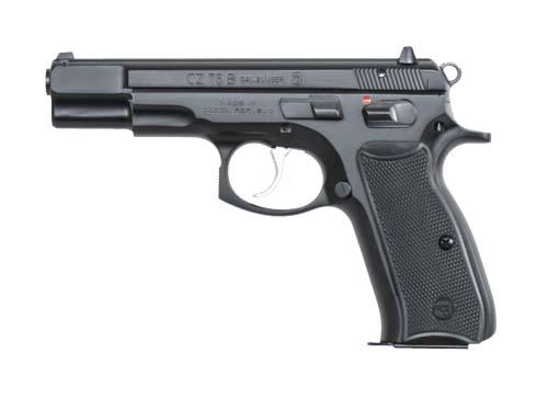 Cz-Usa Firearms Cz-Usa 75 B Handgun 9mm Luger 10rd Magazine 4.6" Barrel Black