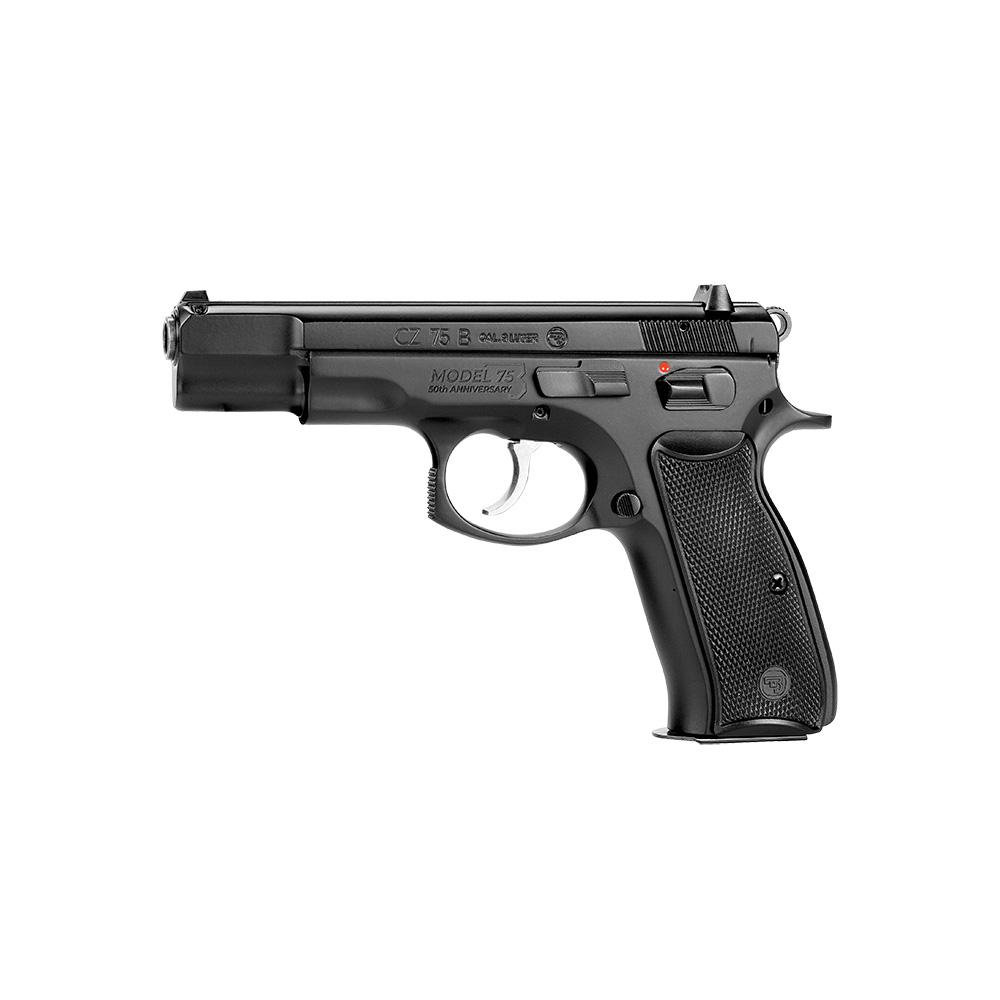 Cz-Usa Firearms CZ 75 B Anniversary Elite Handgun 9mm Luger 10rd Magazines(2) 4.6" Barrel Steel Frame