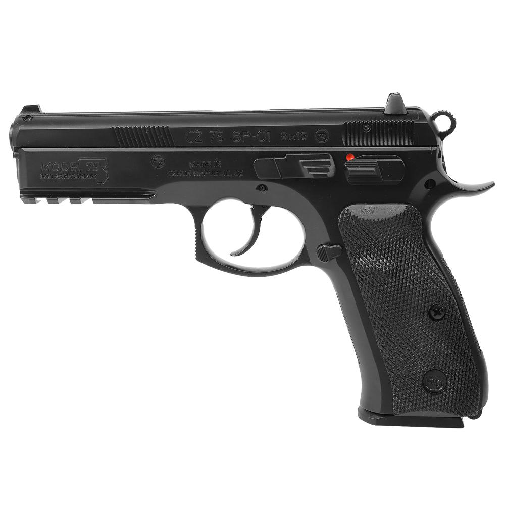 Cz-Usa Firearms CZ 75 SP-01 Anniversary Elite Handgun 9mm Luger 10rd Magazines(2) 4.6" Barrel Steel Frame