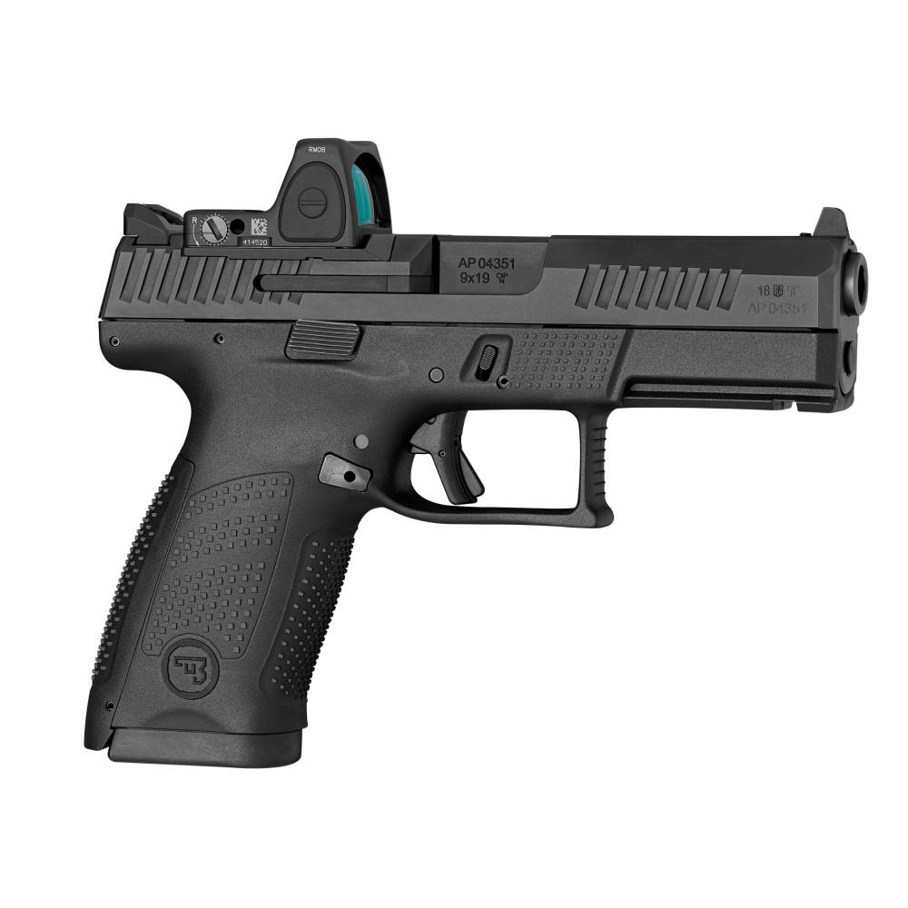 Cz-Usa Firearms CZ USA P-10 C Handgun 9mm Luger 10rd Magazine 4" Barrel Black Optic Ready Fixed Sights