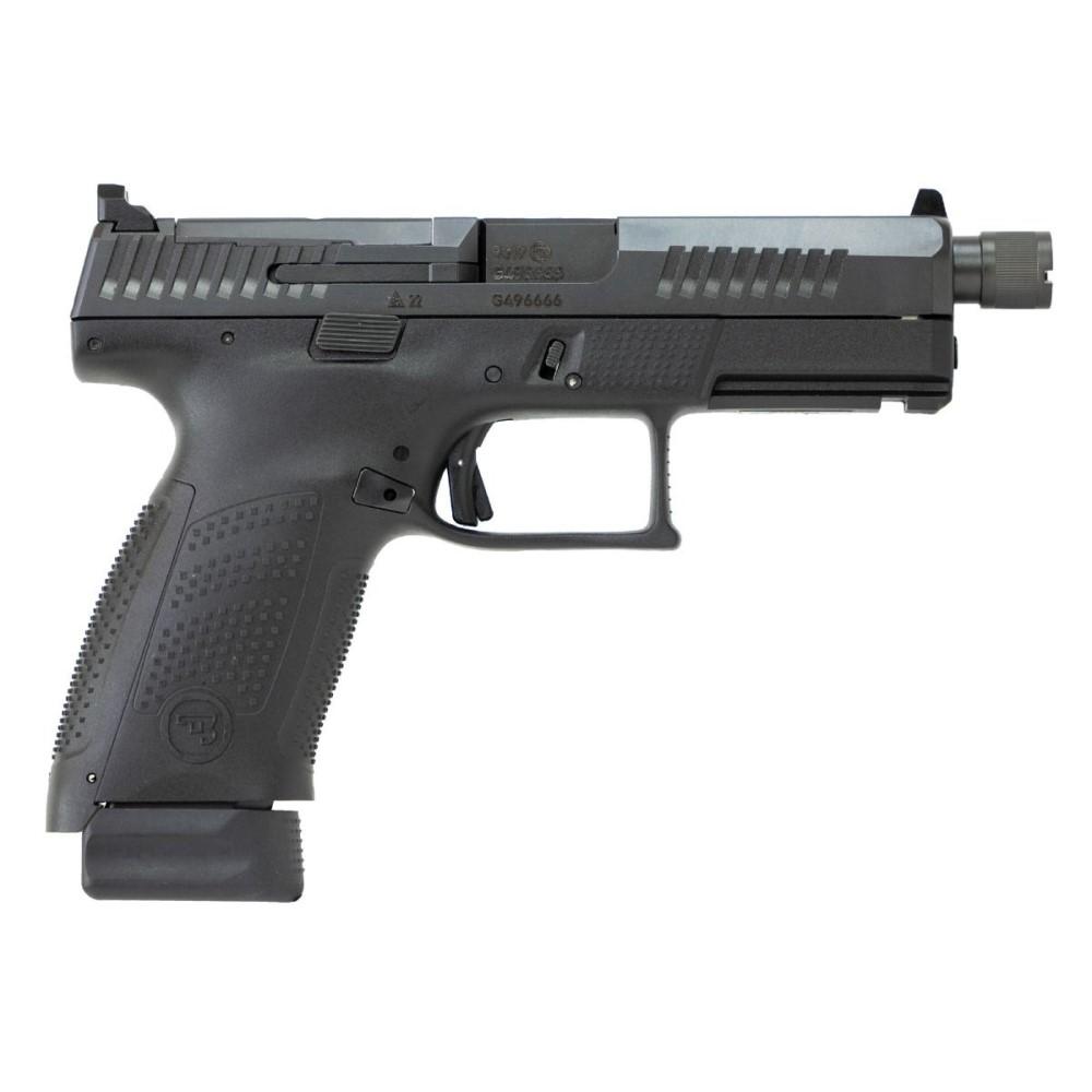 Cz-Usa Firearms CZ USA P-10 C Handgun 9mm Luger 17rd Magazine 4.6" Threaded Barrel Black Optics Ready