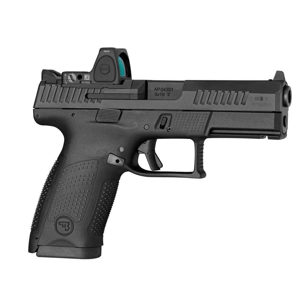 Cz-Usa Firearms CZ USA P-10 C Handgun 9mm Luger 15rd Magazine 4" Barrel Black Optic Ready Fixed Sights
