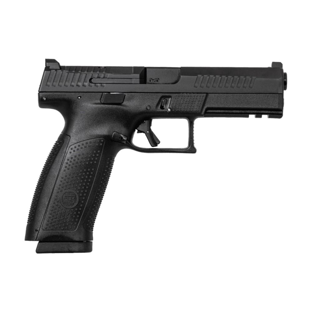 Cz-Usa Firearms CZ USA P-10 F Handgun 9mm Luger 19rd Magazine 4.5" Barrel Black Optic Ready Fixed Sights