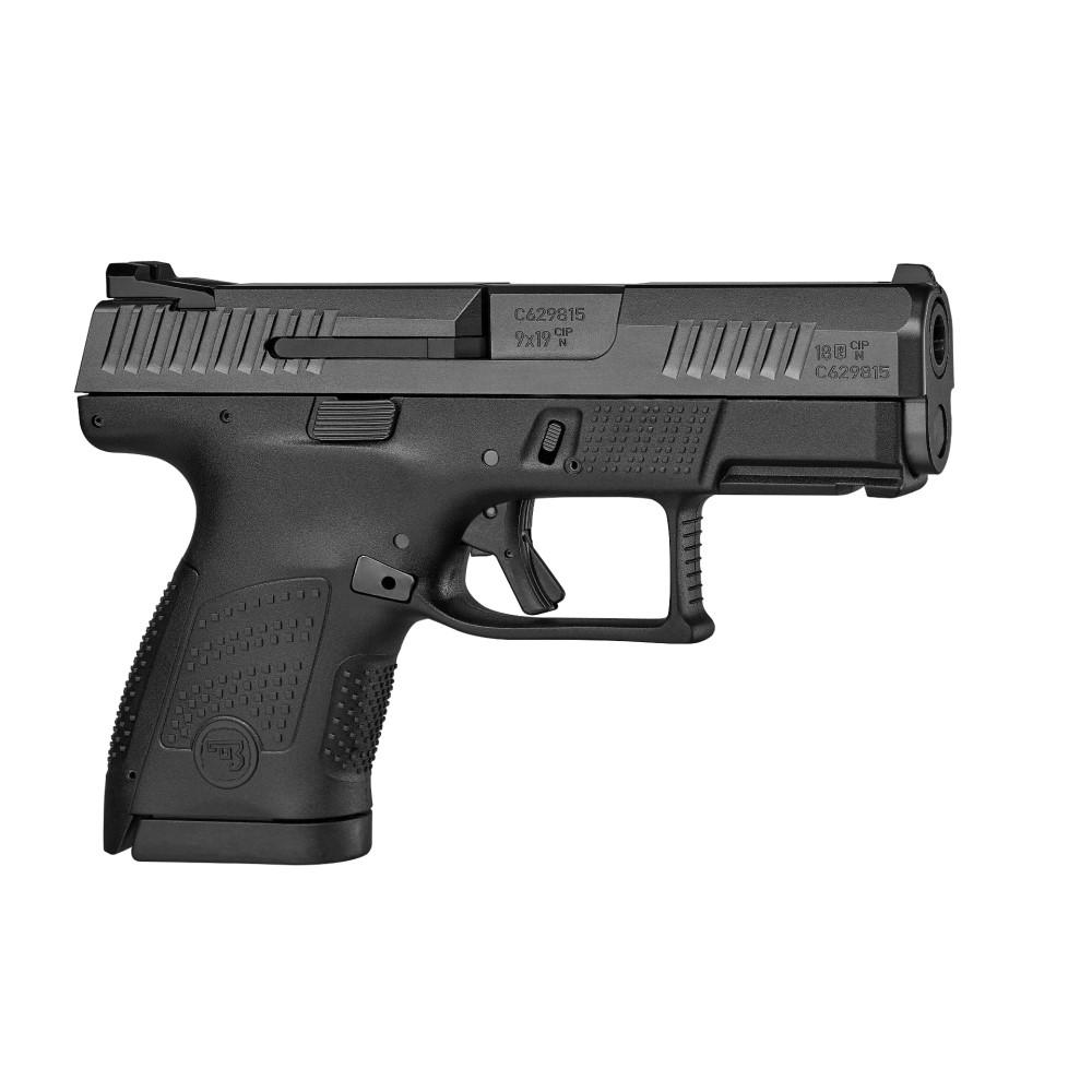 Cz-Usa Firearms Cz-Usa P10 S Subcompact Handgun 9mm Luger 12rd Magazine 3.5" Barrel Black