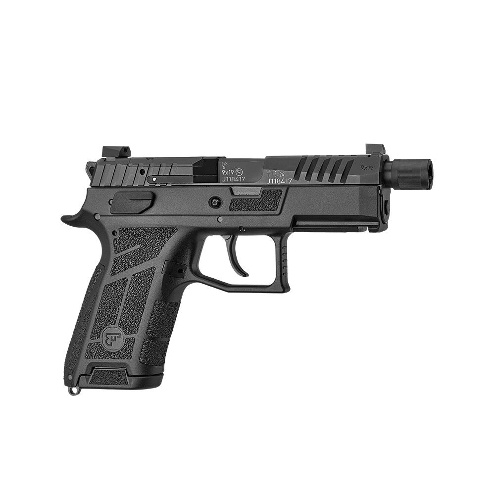 Cz-Usa Firearms CZ P-09 C Nocturne Suppressor Ready OR Handgun 9mm Luger 17rd Magazines(2) 4.5" Threaded