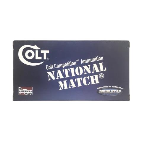 Double Tap Ammunition Double Tap Colt National Match Handgun Ammunition 10mm Auto 180gr FMJ 1140 fps 50/ct