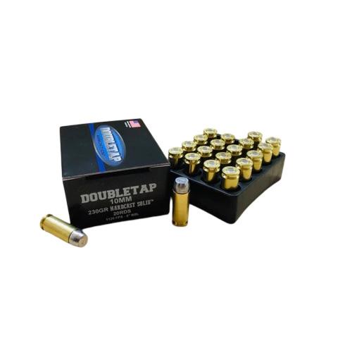 Double Tap Ammunition Double Tap Hardcast Solid Handgun Ammunition 10mm Auto 230gr WFNGC 1120 fps 20/ct