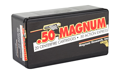 Magnum Handgun Ammunition .50 AE 300 gr JHP 20/ct Magnum Handgun Ammunition .50 AE 300 gr JHP 20/ct