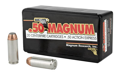 Magnum Research Magnum Handgun Ammunition .50 AE 350 gr JSP 20/ct